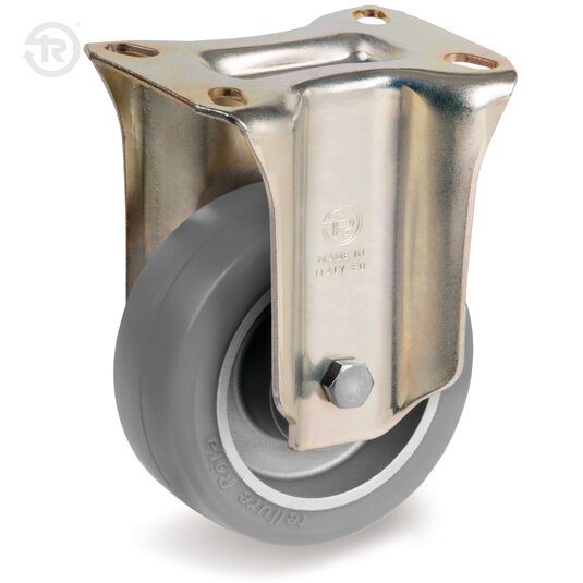 Ruote In Poliuretano TR Roll ESD, Supporto Fisso P PT — Tellure Rota