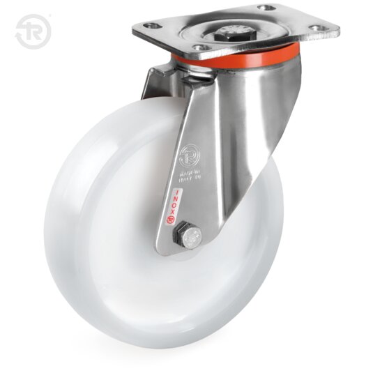 Ruote Per Alto Carico In Poliammide 6, Supporto Rotante Inox Px — Tellure Rota