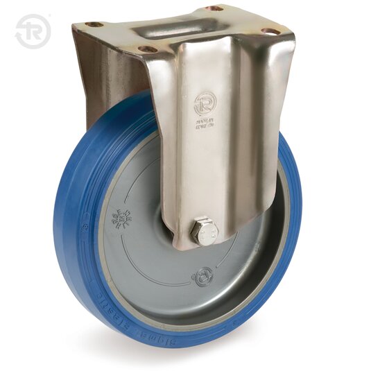 Ruote In Gomma Sigma Elastic, Supporto Fisso P — Tellure Rota