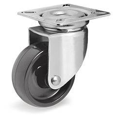 Tellure Rota 324103 — Ruote in poliammide 6, supporto rotante piastra — 324103 | Tellure Rota