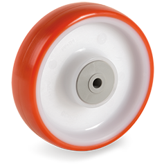 Tellure Rota 602404 — Ruote in poliuretano termoplastico, nucleo in poliammide 6, mozzo con cuscinetti a sfere — 602404 | Tellure Rota