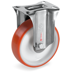 Tellure Rota 605001 — Räder aus gespritztem Polyurethan, Kern aus Polyamid 6, Bockrolle NLX — 605001 | Tellure Rota