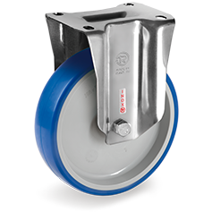 Tellure Rota 615111 — Roues en polyuréthane injecté, corps en polyamide 6, monture fixe NLX — 615111 | Tellure Rota