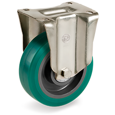 Tellure Rota 628536 — Ruote in poliuretano 'TR Roll', nucleo in poliammide 6, supporto fisso P — 628536 | Tellure Rota