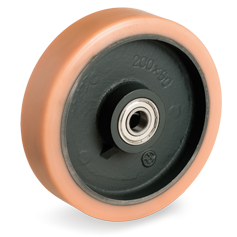 Tellure Rota 634154 — Vulkollan®-Räder, Gußkern