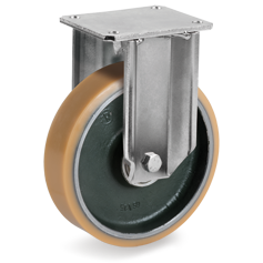 Tellure Rota 638825 — Räder aus Polyurethan Vulkollan®, Schmiedestahlkern, Bockrolle EP