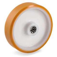 Tellure Rota 663201 — Ruote in poliuretano 'TR', nucleo in poliammide — 663201 | Tellure Rota
