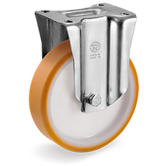 Tellure Rota 665902 — Räder aus Polyurethan 'TR', Polyamidkern, Bockrolle NL-M — 665902 | Tellure Rota