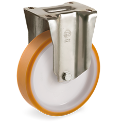 Tellure Rota 668606 — Räder aus Polyurethan 'TR', Polyamidkern, Bockrolle P — 668606 | Tellure Rota
