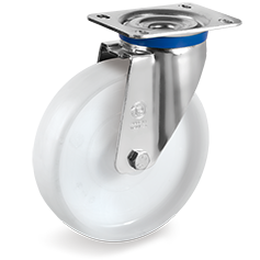 Tellure Rota 684706 — Ruote monolitiche in poliammide 6, supporto rotante piastra M — 684706 | Tellure Rota