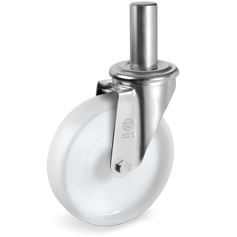 Tellure Rota 686103 — Ruote monolitiche in poliammide 6, supporto rotante codolo NL — 686103 | Tellure Rota
