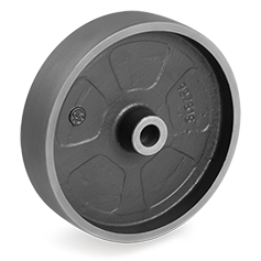 Tellure Rota 691106 — Ruote monolitiche in ghisa meccanica — 691106 | Tellure Rota