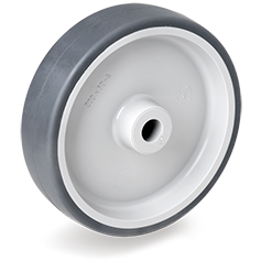 Tellure Rota 711104 — Roues en caoutchouc thermoplastique, corps en polypropylene — 711104 | Tellure Rota