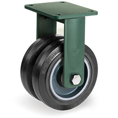 Tellure Rota 728166 — Roues en caoutchouc Sigma Elastic, corps en aluminium, monture fixe EEG HD