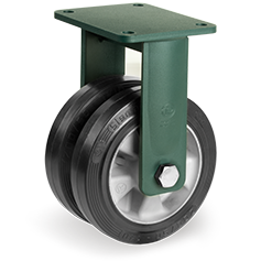 Tellure Rota 728186 — Sigma Elastic Gummi-Räder, Alukern, Bockrolle EEG HD