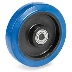 Tellure Rota 732104AE — Roues en caoutchouc élastique non tachant, corps en polyamide 6 — 732104AE | Tellure Rota