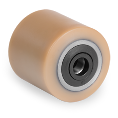 Tellure Rota 743204 — Rulli transpallet in poliuretano Vulkollan®, nucleo in acciaio con labirinti — 743204 | Tellure Rota