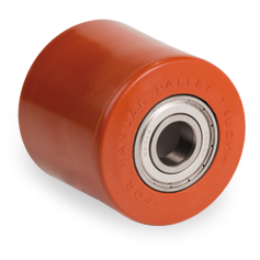 Tellure Rota 784101 — Rulli transpallet in poliuretano iniettato TPU 60D, nucleo in poliammide 6 — 784101 | Tellure Rota