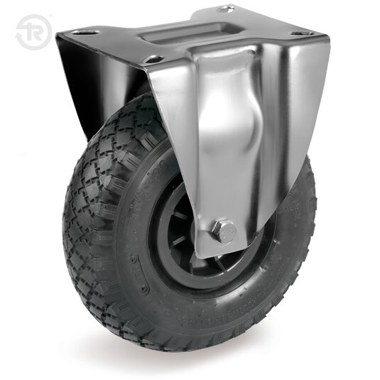 Tellure Rota 826602 — Roues pneumatiques, corps en polypropylène, monture fixe NL — 826602 | Tellure Rota